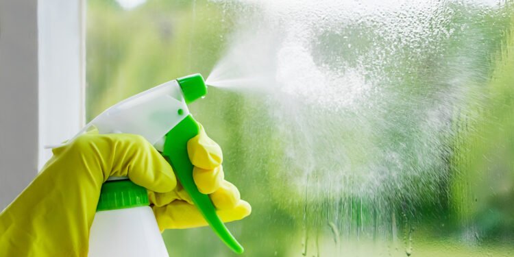 Limpiacristales casero