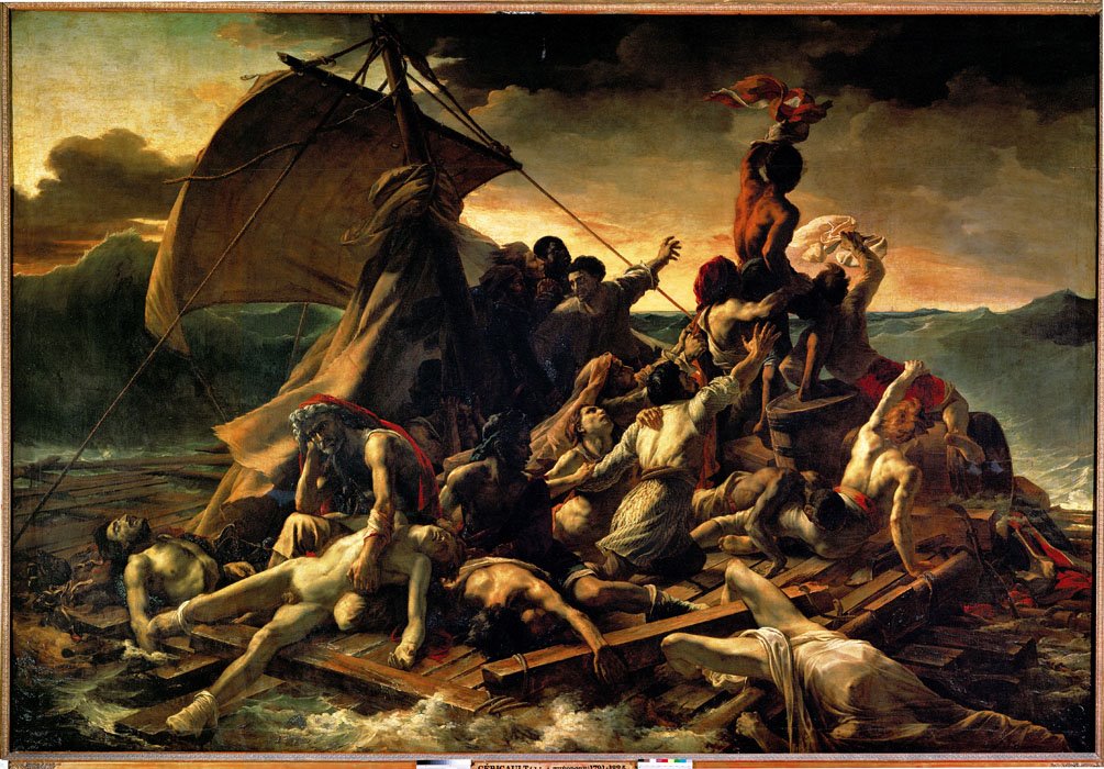 La balsa de la Medusa - Théodore Géricault