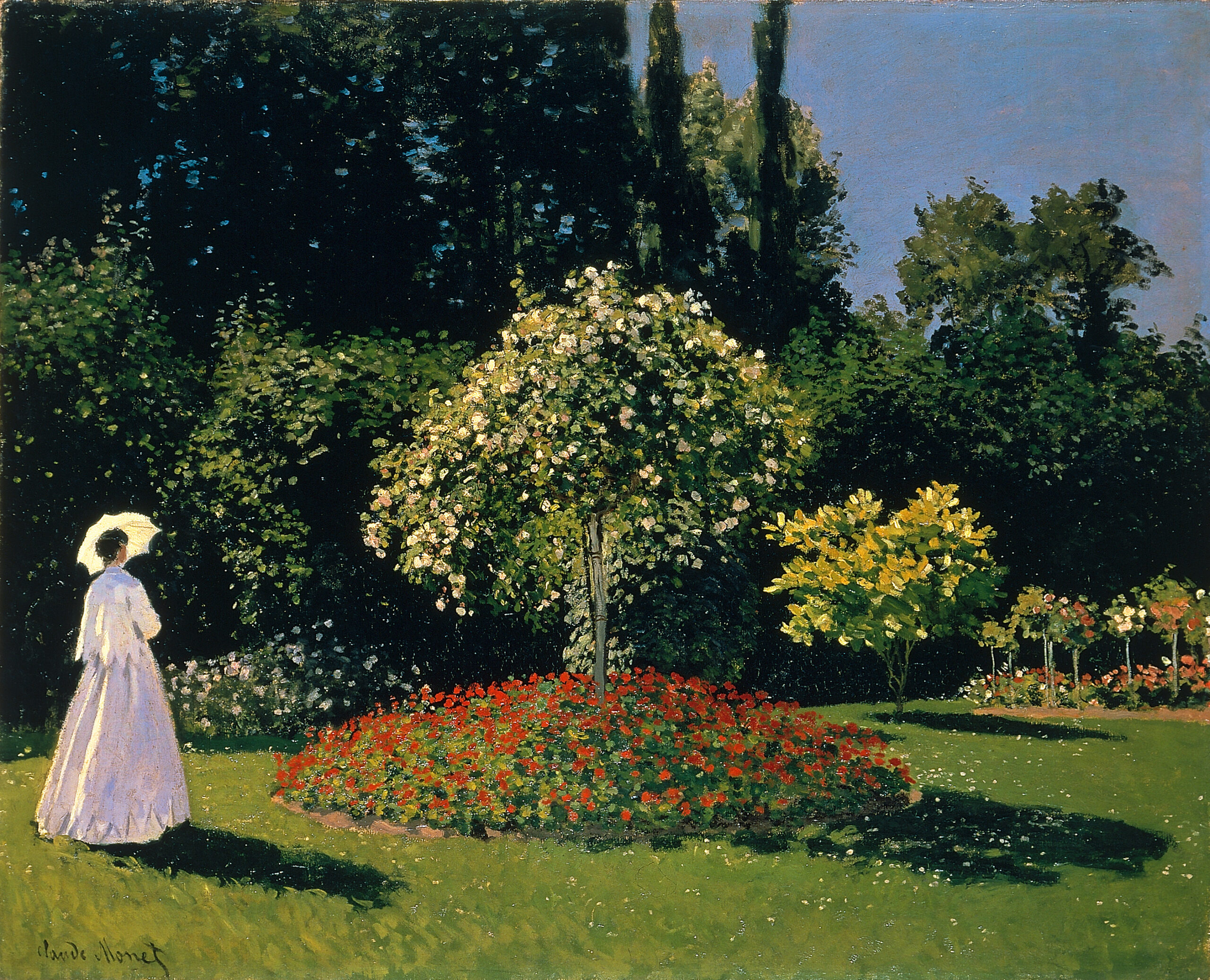 Mujeres en el Jardín - Claude Monet